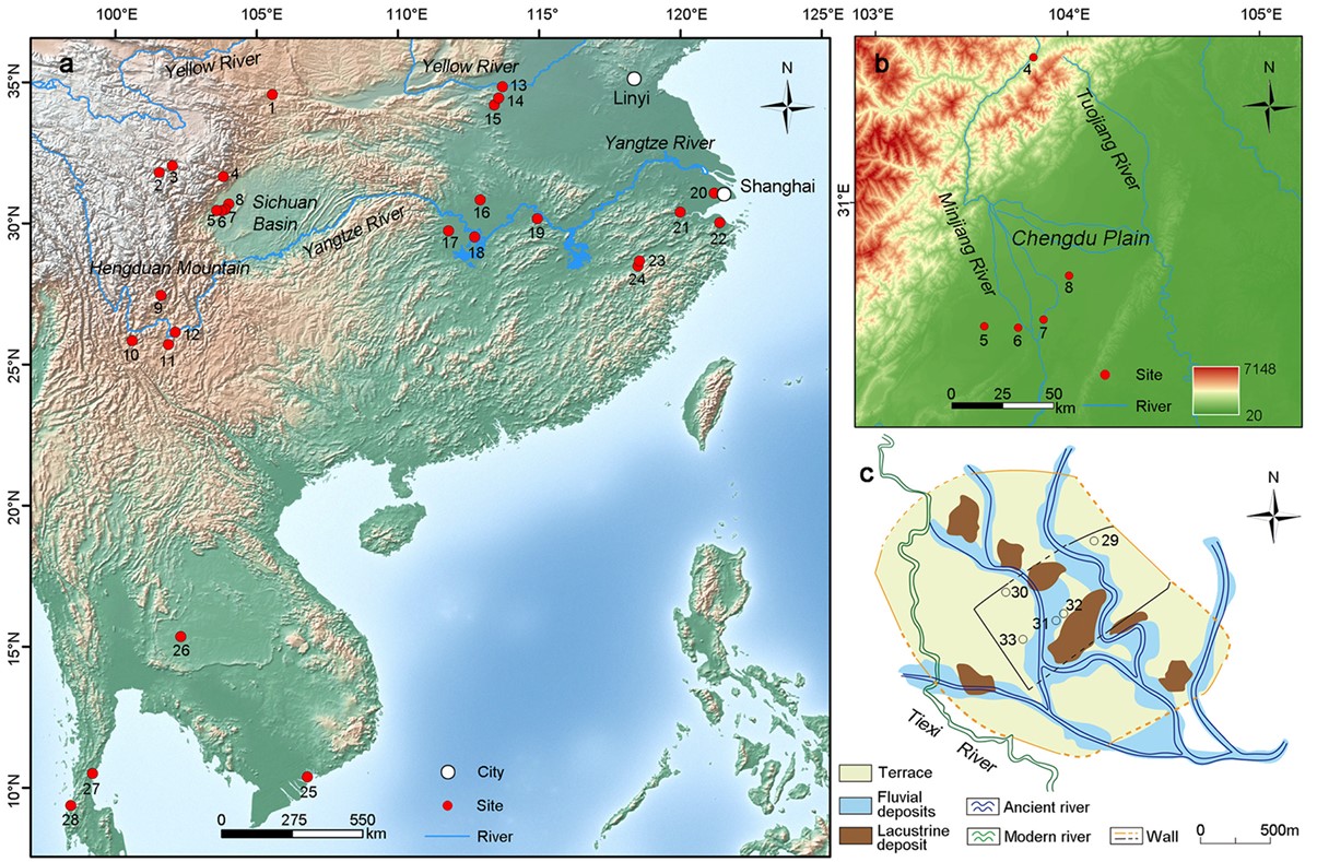 Archaeol. Res. Asia | 距今4500年前中国西南地区稻作农业的本地化适应