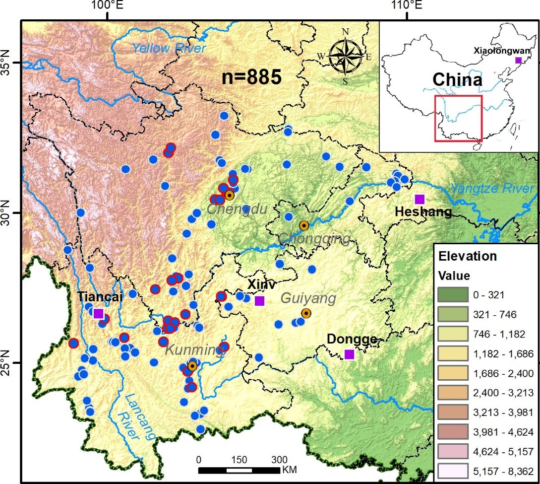Archaeometry |中国西南地区全新世气候变化驱动区域人口500年周期性波动